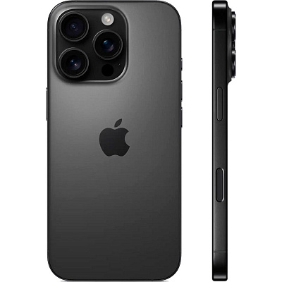 Смартфон Apple iPhone 16 Pro Max (eSIM) 1 ТБ черный титан
